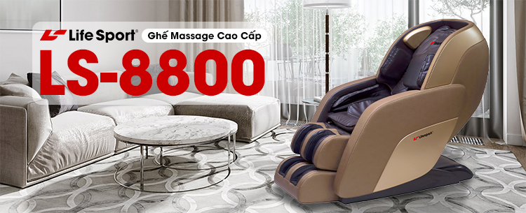 Ghế massage Life Sport LS 8800 | cao cấp, giá tốt, chính hãng