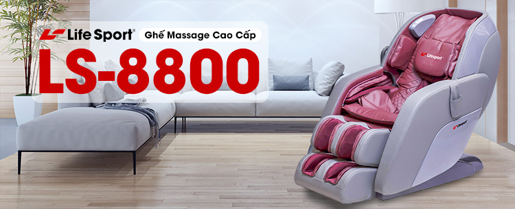 Ghế massage Life Sport 8800 | Góp 0%