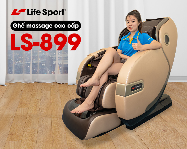 Ghế massage Life Sport LS-899 điều khiển bằng giọng nói