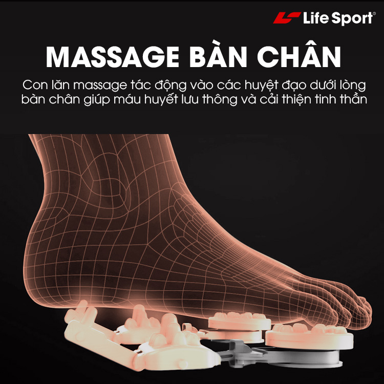 Ghế massage ls-2200 | massage, ấn huyệt chân