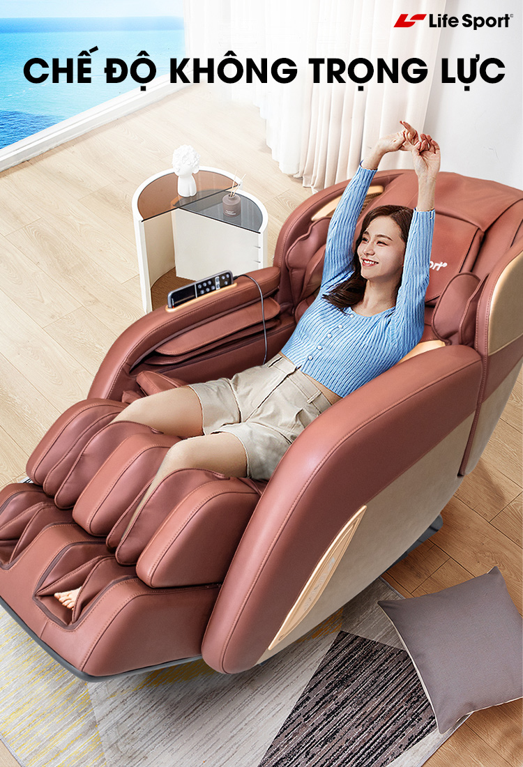 Ghế massage ls 2600 | massage nhiệt không trọng lực