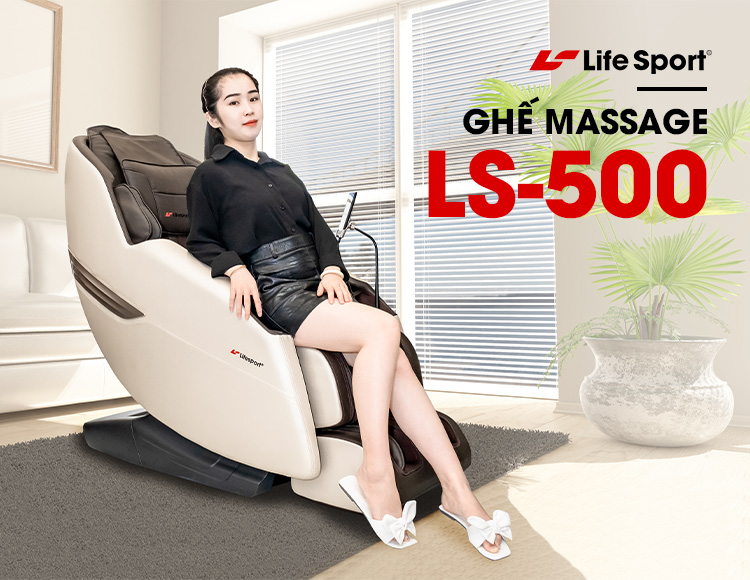 Ghế massage Life Sport LS-500 | chất lượng tốt, chính hãng, góp 0%