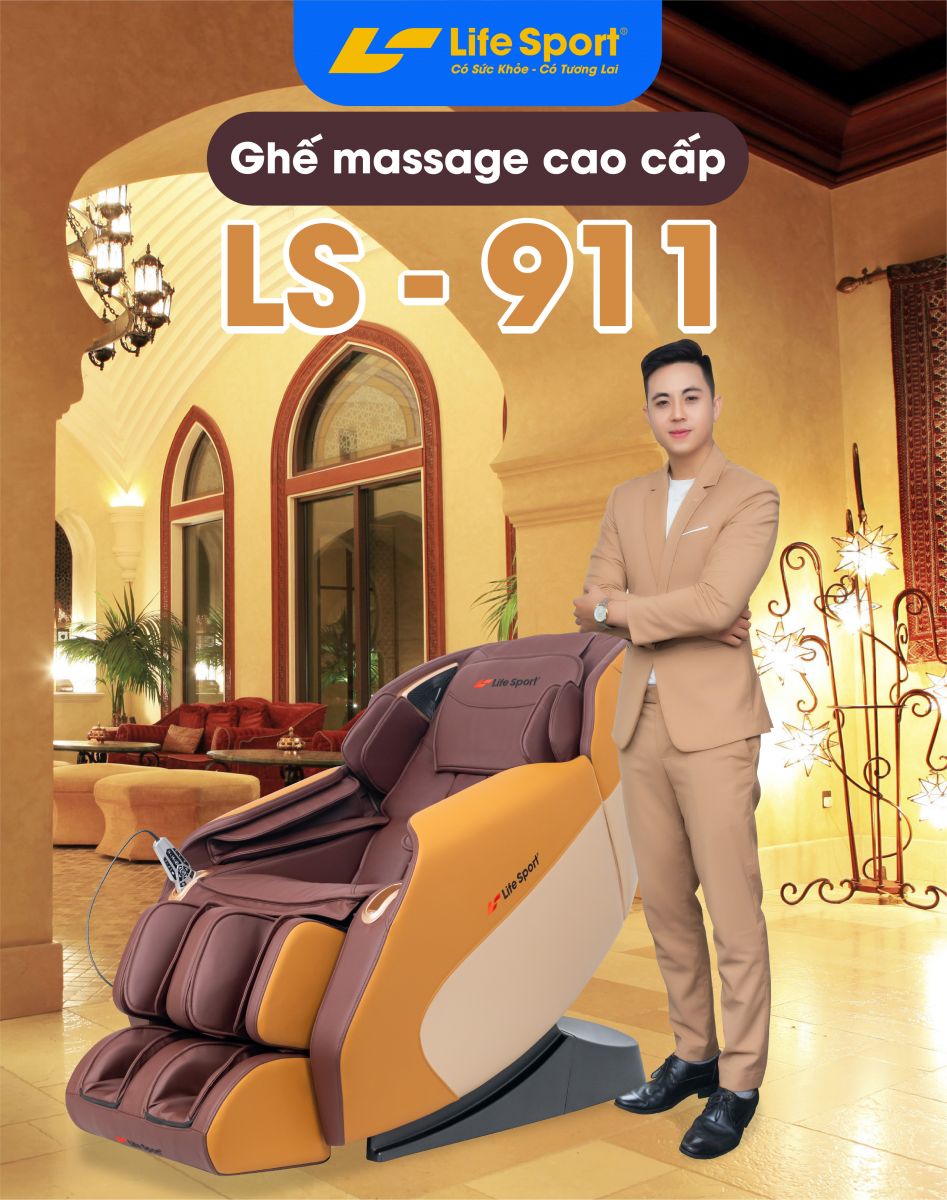 Ghế massage tại Nghệ An giá rẻ LS-911