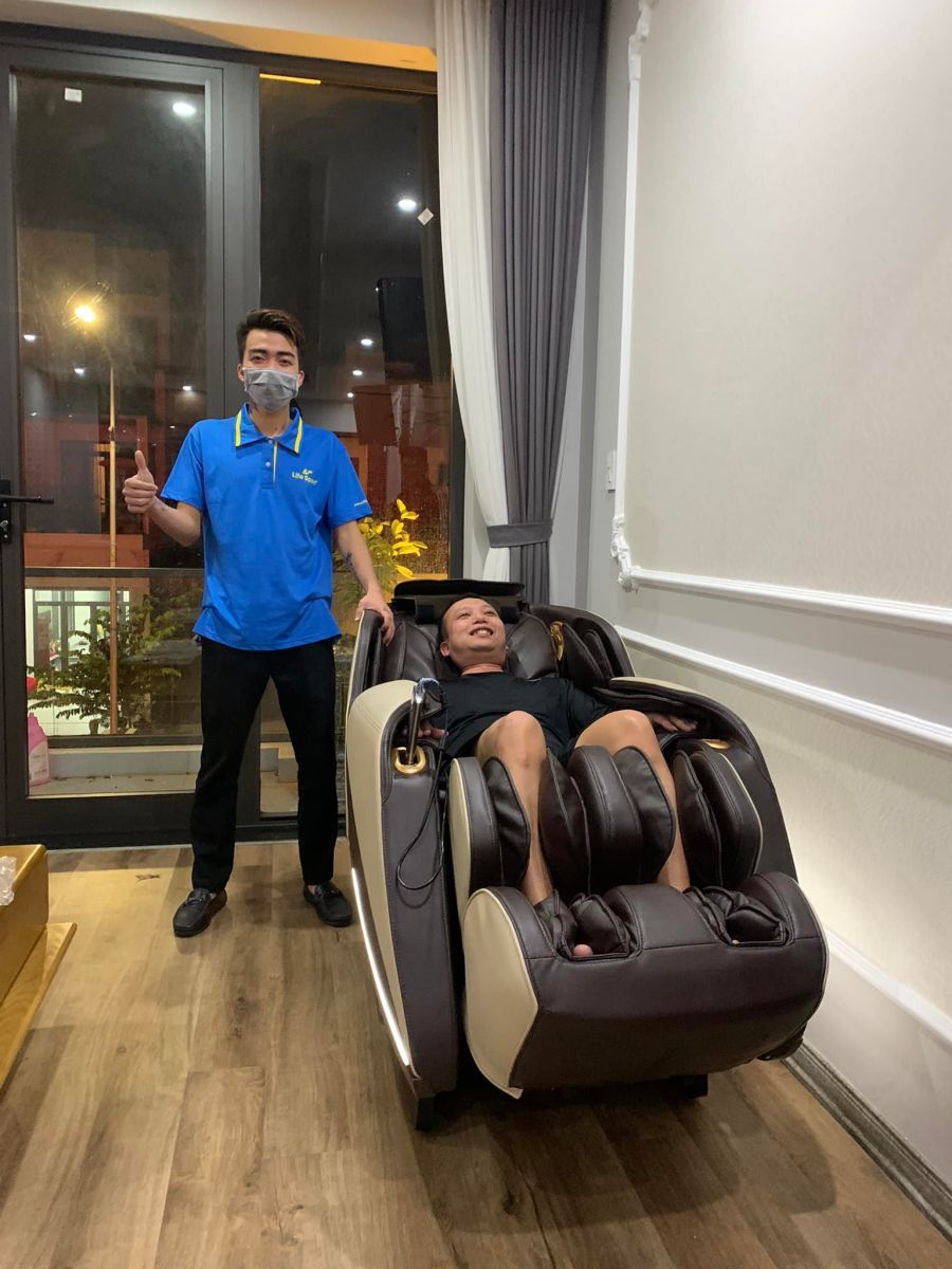 Ghế massage Quảng Ninh chính hãng