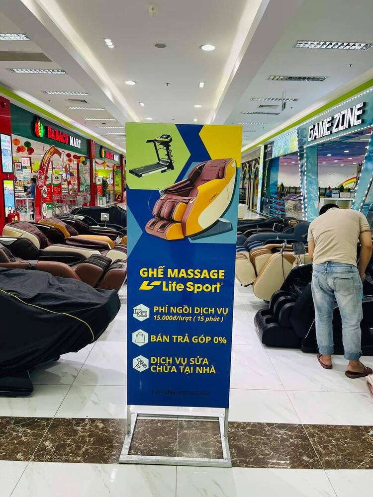Life Sport - Nơi bán ghế massage tại Bắc Ninh chất lượng