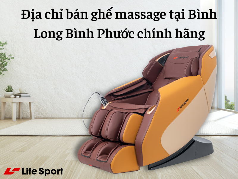 Địa chỉ bán ghế massage tại Bình Long Bình Phước chính hãng