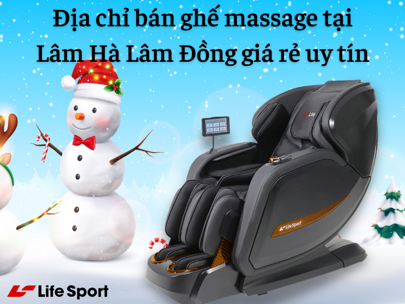 Địa chỉ bán ghế massage tại Lâm Hà Lâm Đồng giá rẻ uy tín