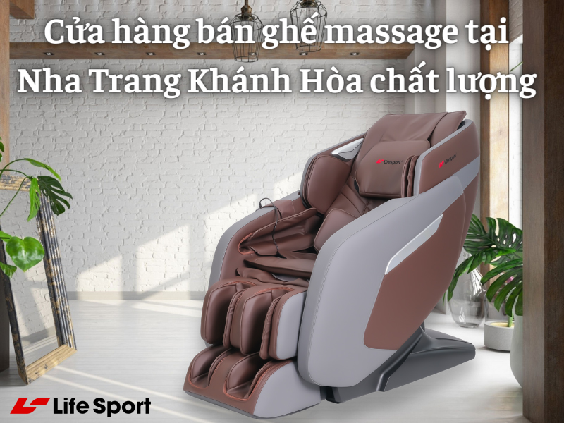 Cửa hàng bán ghế massage tại Nha Trang Khánh Hòa chất lượng