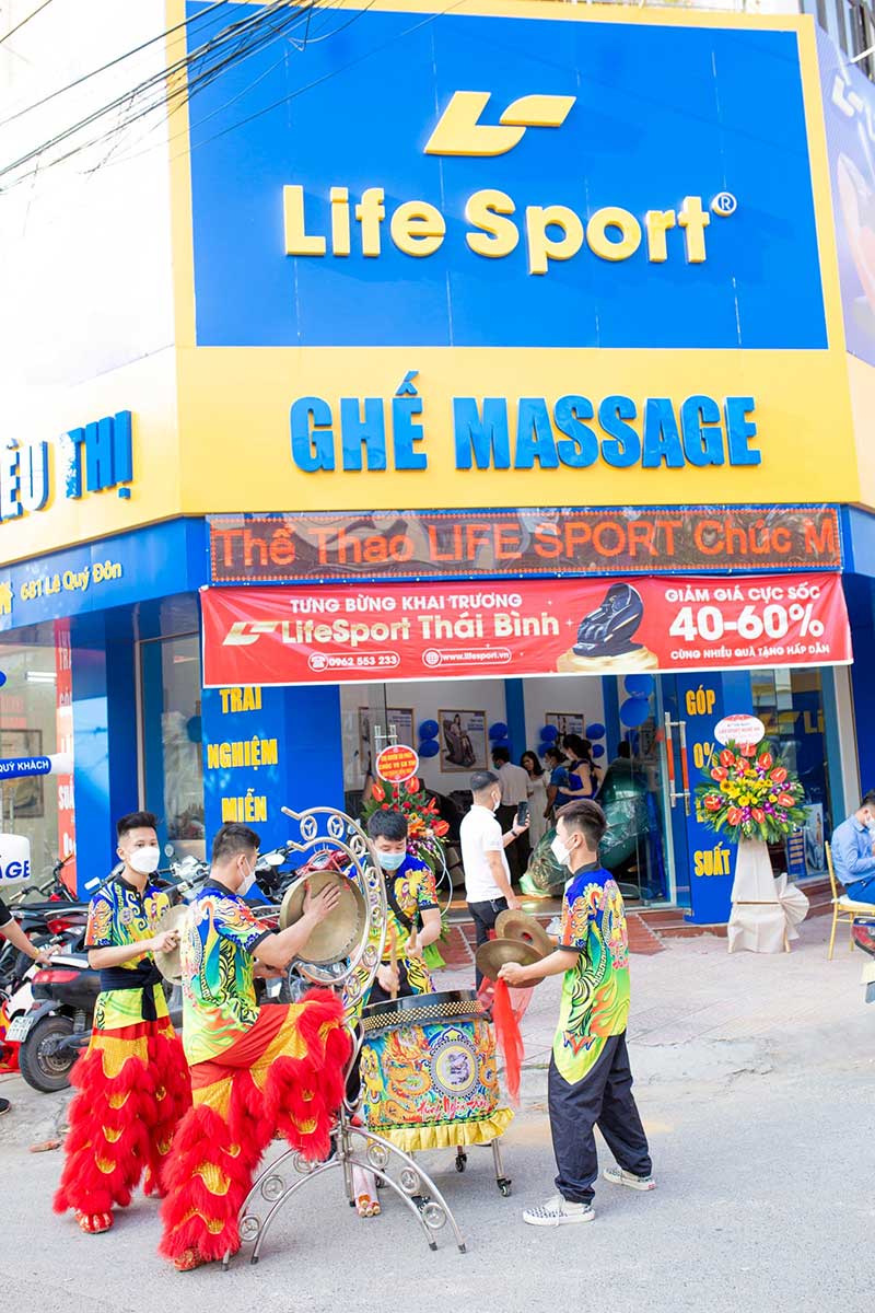 Life Sport là địa chỉ mua ghế massage uy tín tại Thái Bình