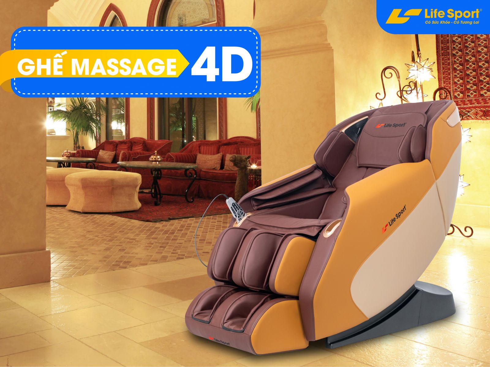 Ghế massage toàn thân giá rẻ tại TP Hồ Chí Minh Ghế massage toàn thân Hồ Chí Minh | Góp 0%