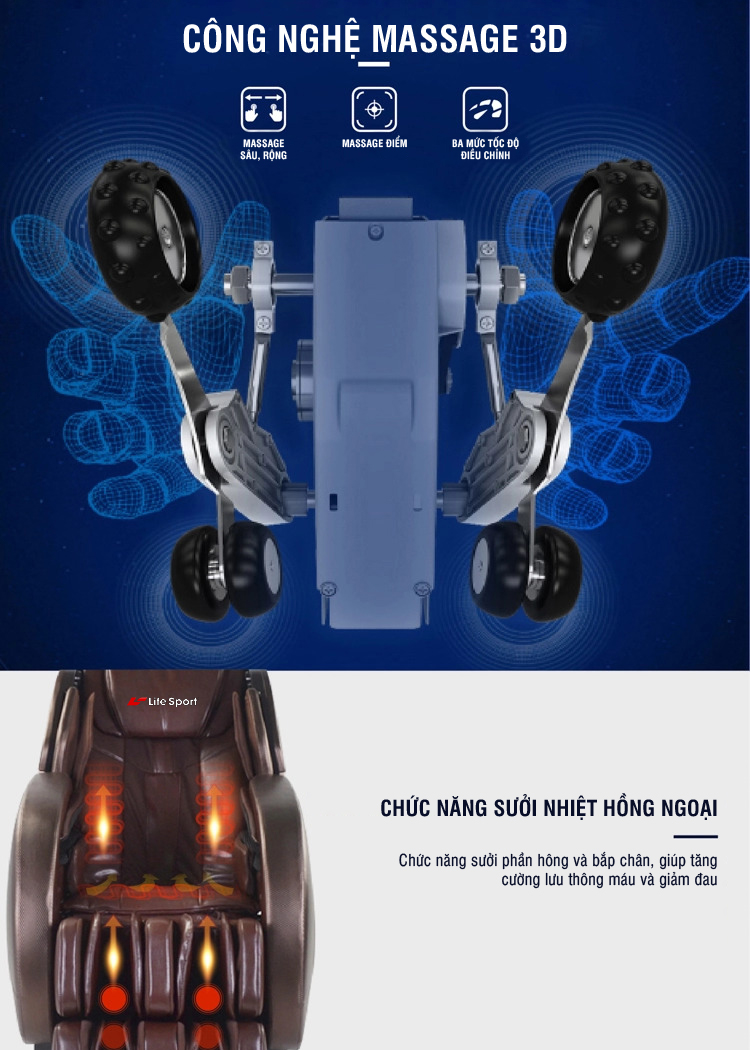 ghế massage toàn thân