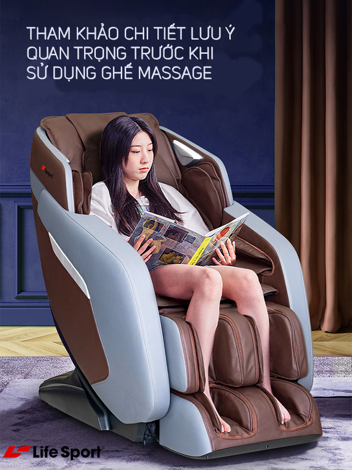 Lưu ý khi sử dụng ghế massage Hà Nội 
