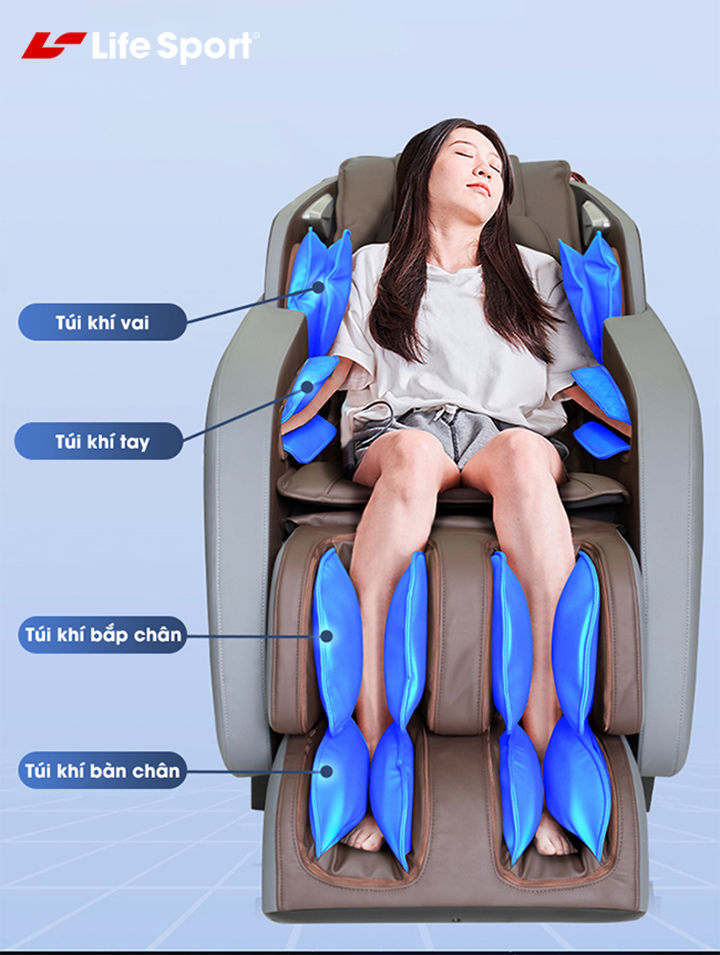 Ghế massage Kiên Giang giá rẻ tại Life Sport