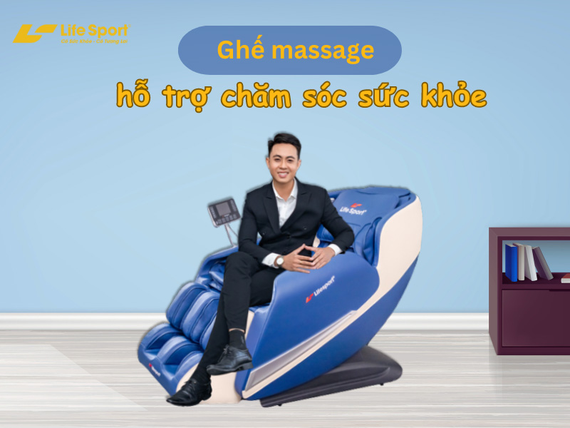 Top 3 lý do nên mua ghế massage Bạc Liêu tại LifeSport 