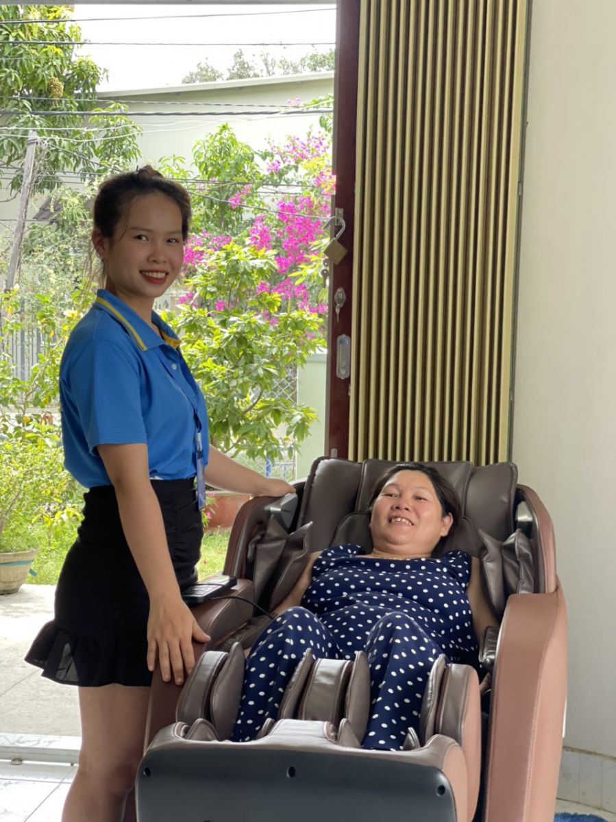 Mua ghế massage tại Ninh Hòa