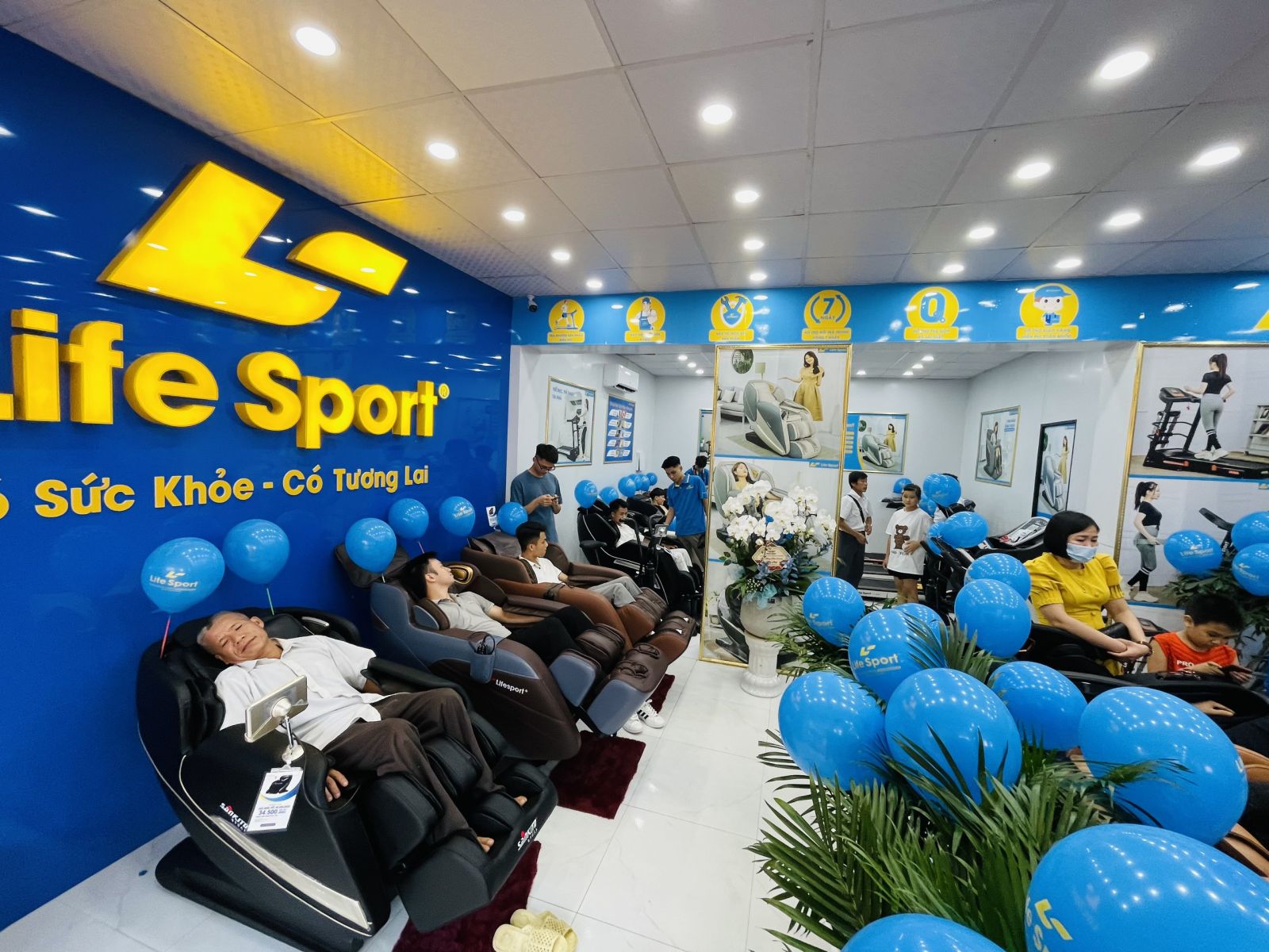 địa chỉ Lifesport ghế massage Bắc Ninh