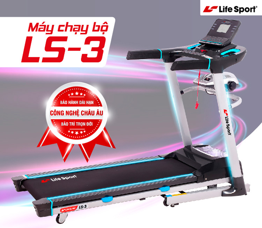 Máy chạy bộ Life Sport LS-3 giá rẻ, hiện đại