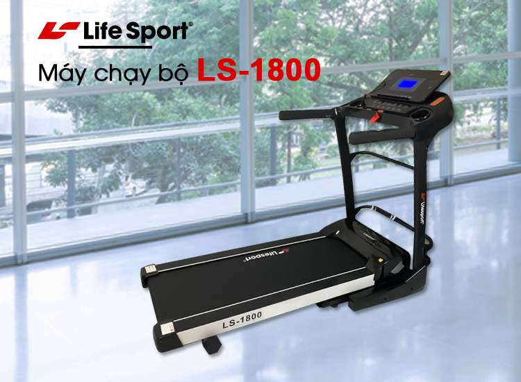Máy chạy bộ Life Sport LS-1800 | Góp 0%
