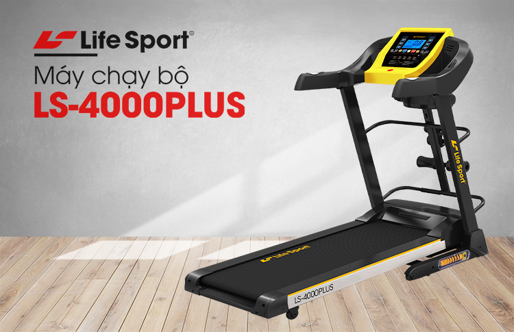Máy chạy bộ Lifesport LS-4000 Plus | Góp 0%, chính hãng