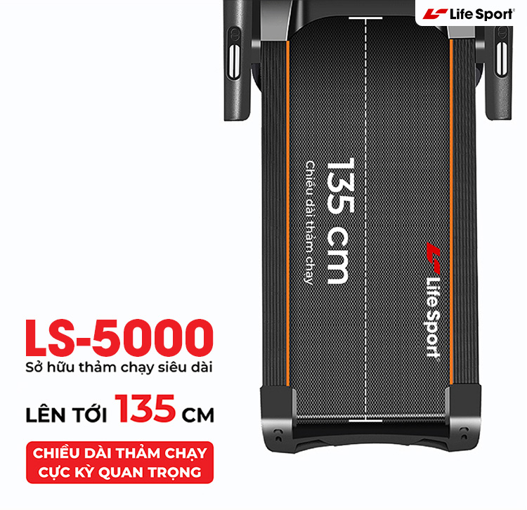 Máy chạy bộ giá tốt LS-5000 | Góp 0%
