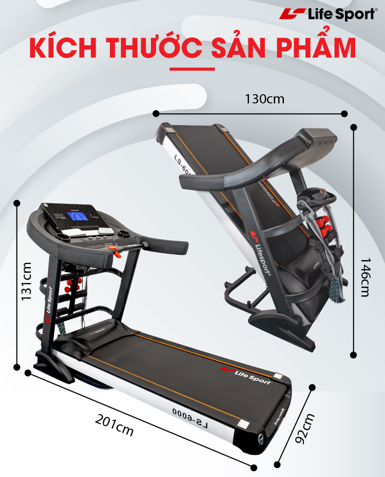 Máy chạy bộ gấp gọn | Đa năng, tiện lợi