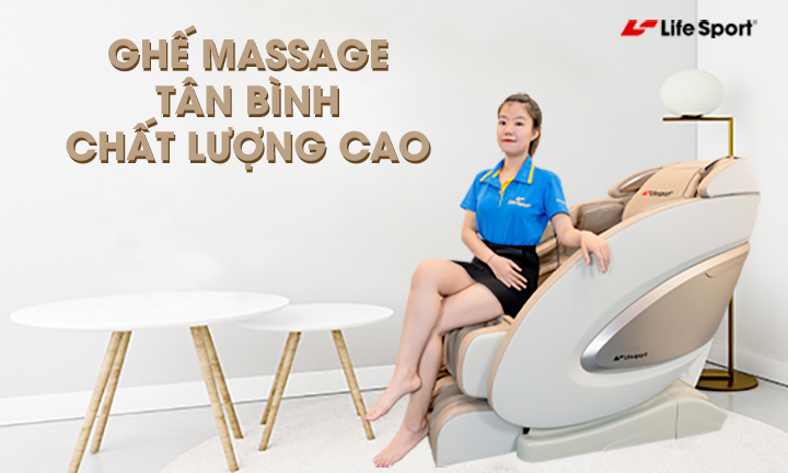 Ghế massage Tân Bình giá rẻ | Life Sport
