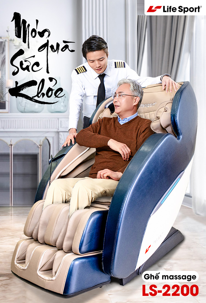 Mua ghế massage Bình Phước cho người lớn tuổi