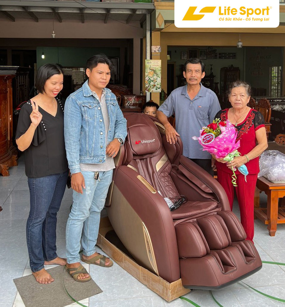 Địa chỉ bán ghế massage tại Lâm Đồng Chính Hãng Lifesport 