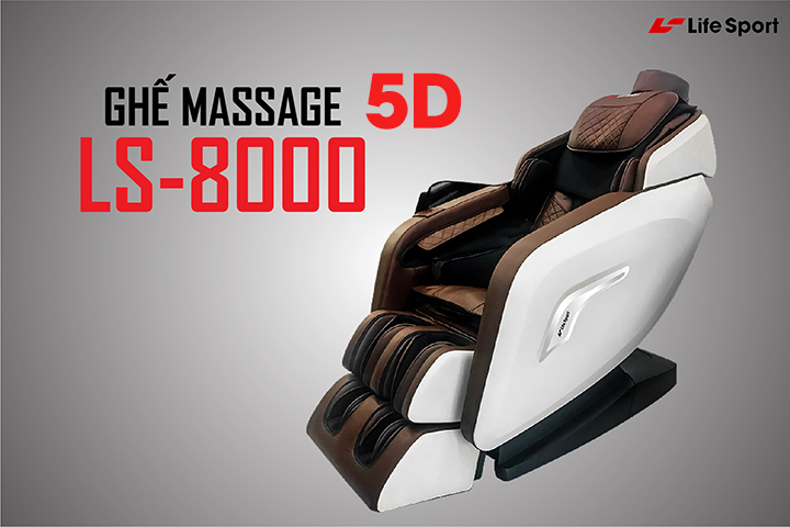 Ghế massage 5D với công nghệ mát xa chân thật