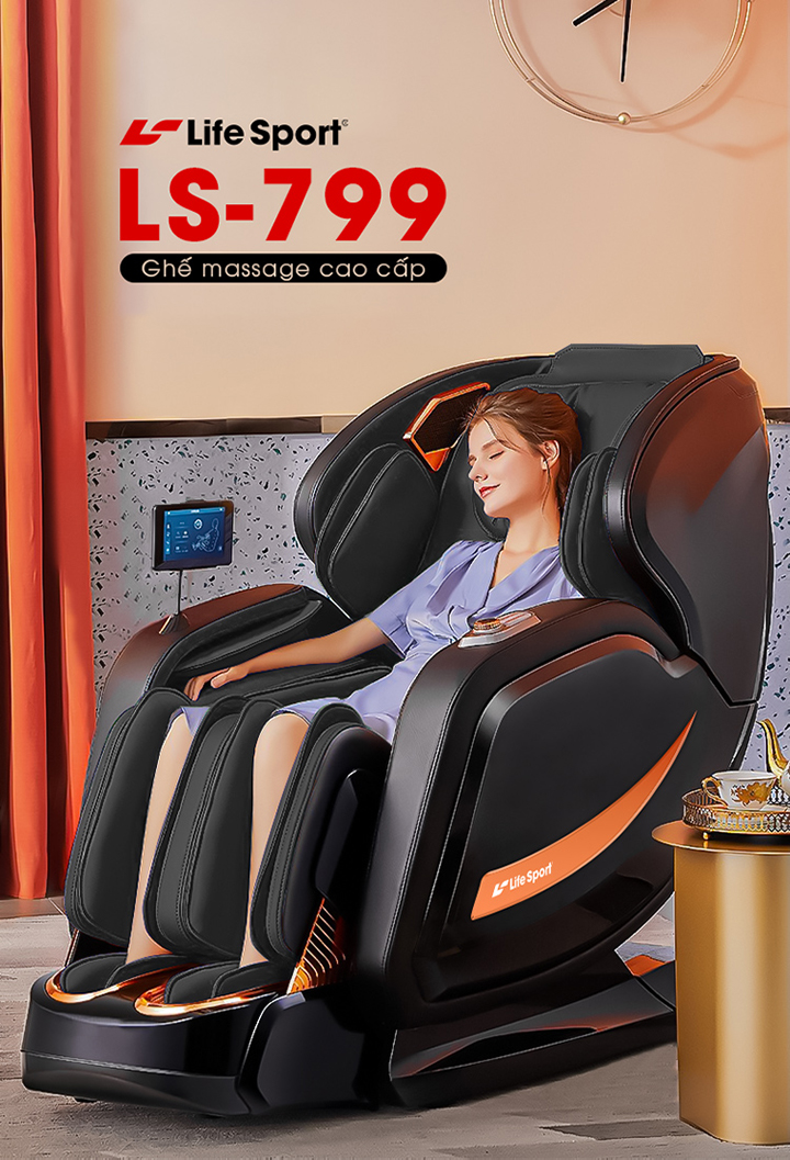 Mua ghế massage tại Kiên Giang LS-799 | Lifesport