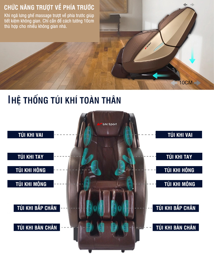 Ghế massage cà mau | ls-6600
