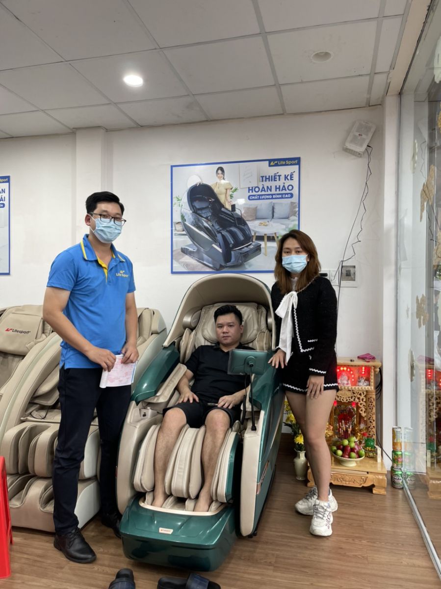 showroom ghế massage Kiên Giang - Công nghệ Mỹ