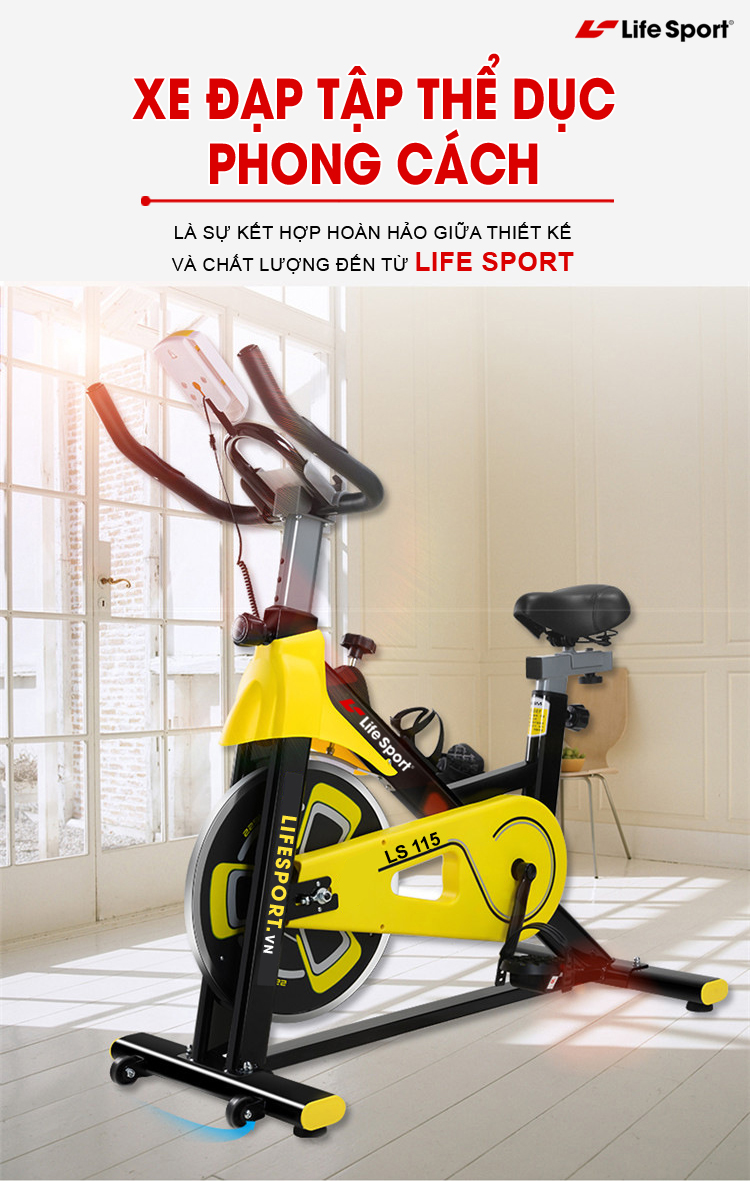 Xe đạp tập thể dục giá rẻ | LS-115