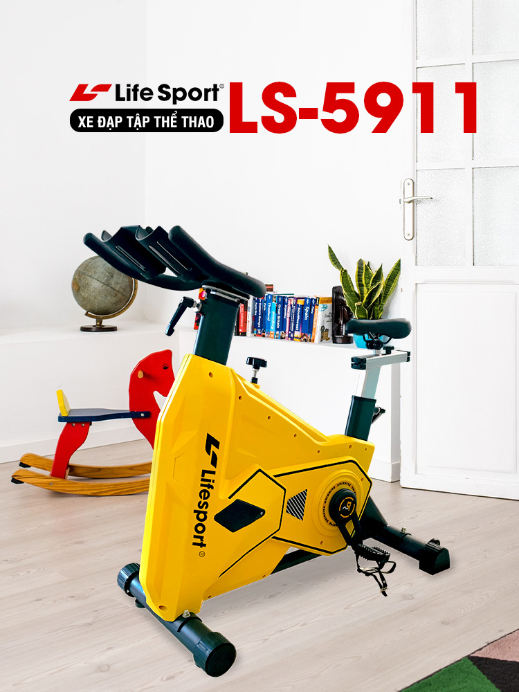 Xe đạp tập Lifesport LS-5911 | Chính hãng, chất lượng cao