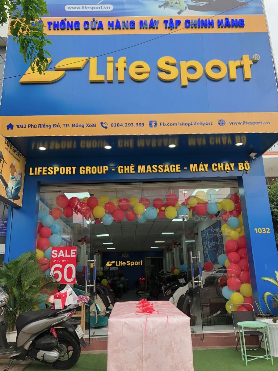 Cửa hàng bán xe đạp tập tại Bình Phước