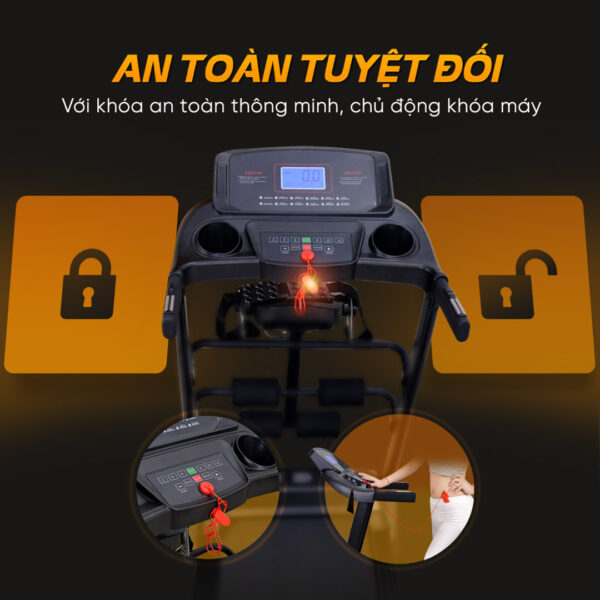May chay bo Lifesport LS 2500 12 1