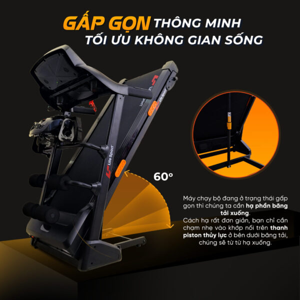 May chay bo Lifesport LS 2500 15 1