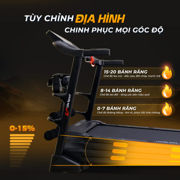 May chay bo Lifesport LS 2500 9 2