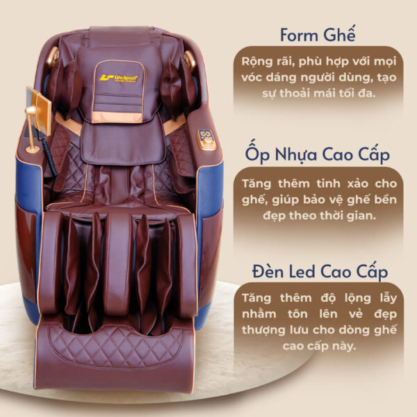 Ghe massage Lifesport LS 666 2