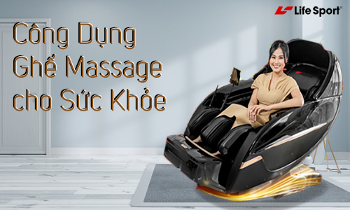 Công dụng của ghế massage Nghệ An đối với sức khỏe người dùng