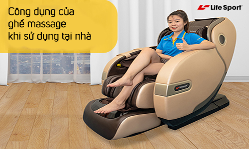 Công dụng của ghế massage Nghệ An khi sử dụng tại nhà