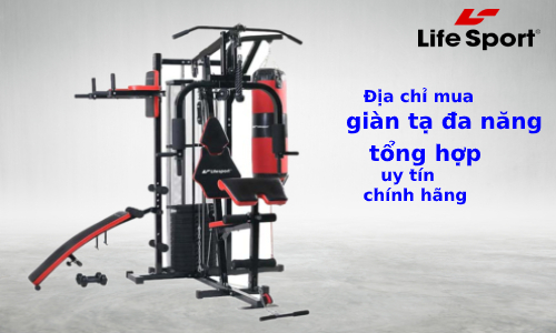 Địa chỉ mua giàn tạ đa năng tổng hợp, uy tín, chính hãng