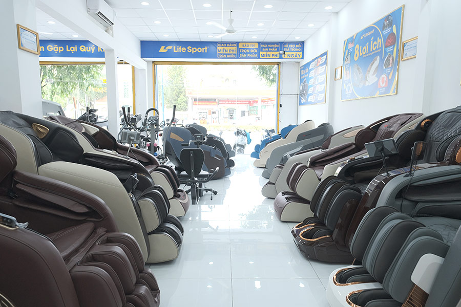 Cửa hàng ghế massage Lifesport tại Bình Dương