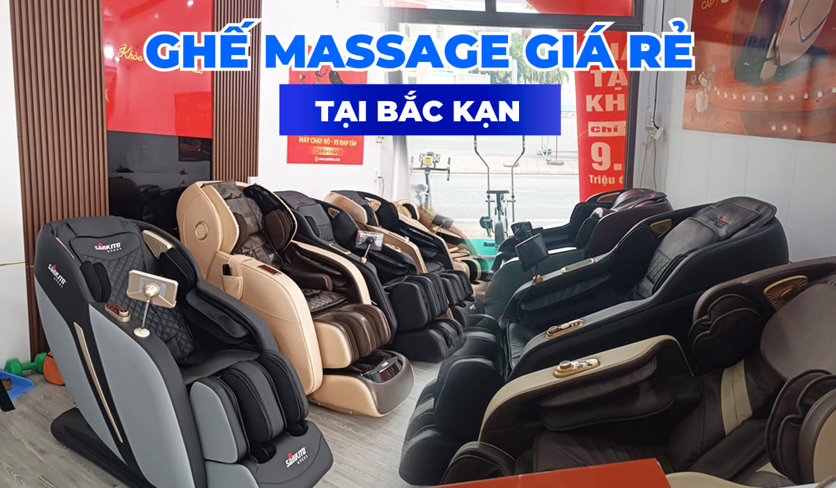 ghế massage giá rẻ tại Bắc Kạn