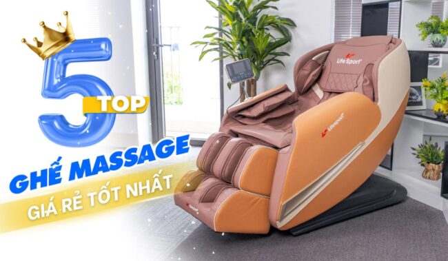 top 5 ghe massage gia re tot nhat