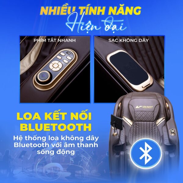 Ghế Massage Lifesport LS-369 SL Ghe massage Lifesport LS 369 11 1