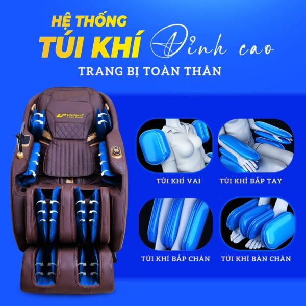 Ghế Massage Lifesport LS-369 SL Ghe massage Lifesport LS 369 8 2