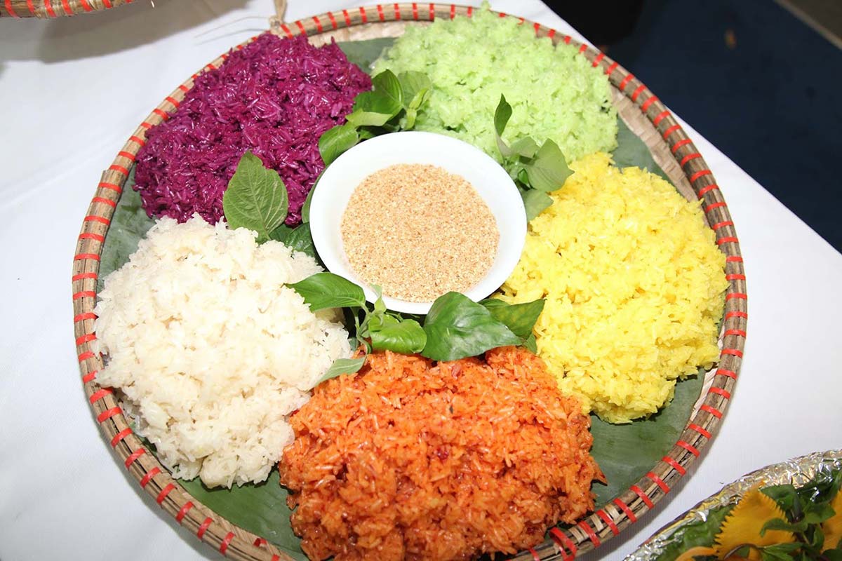Xôi là món ăn phổ biến ở Việt Nam