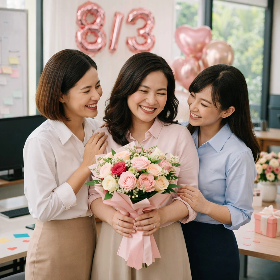 Lời Chúc 83 Hay, Độc Đáo Dành Tặng Cho Bạn Bè, Đồng Nghiệp Nữ