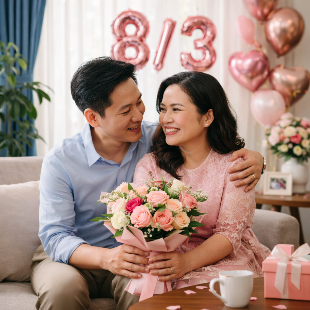 Lời Chúc 83 Hay, Độc Đáo Dành Tặng Cho Vợ